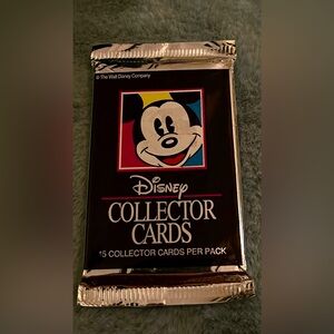 Vintage 1991 Disney Trading Cards by Impel Collectors - 1 pack-15 Cards per Pack